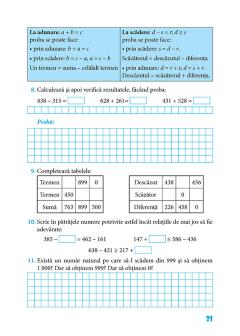 Matematica. Culegere pentru clasa a II-a