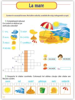 Mat, Ema, Tica si eu in vacanta - Clasa pregatitoare