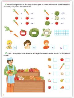 Mat, Ema, Tica si eu in vacanta - Clasa I