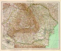 Harta Romania Mare 1929