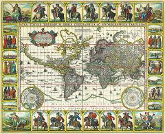 Harta Lumea 1652