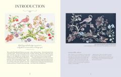 Contrast in Crewel Embroidery