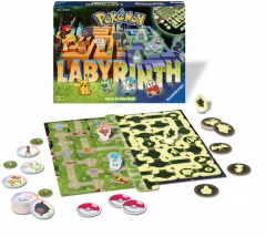 Joc de societate - Labyrinth Pokemon - Glow in the dark
