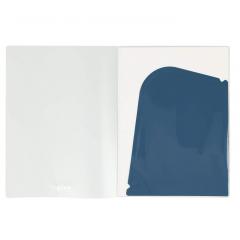 Organizator A4 Strigo, cu 6 separatoare - Albastru inchis