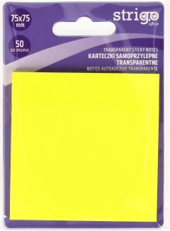 Sticky Notes Strigo - patrate, galben inchis