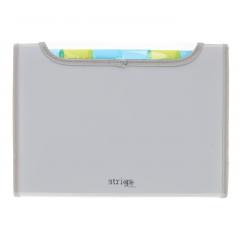 Mapa A4 Strigo, cu 6 separatoare - Gri