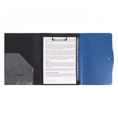 Mapa A4 Strigo, cu 13 separatoare - Albastru inchis