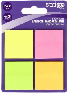 Sticky Notes Strigo - patrate, multicolor