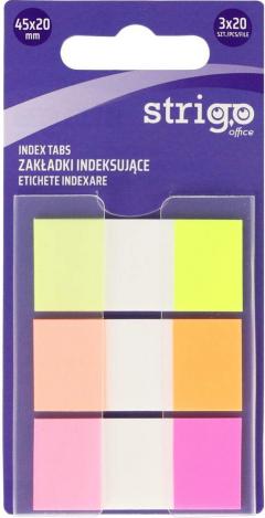 Etichete indexare autoadezive Strigo - Multicolor