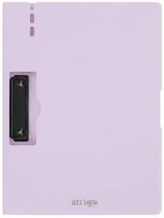 Clipboard Strigo A4, cu suport pentru pix - Mov