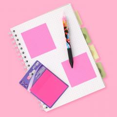 Sticky Notes Strigo - patrate, roz