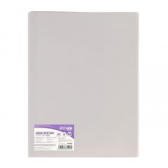 Mapa A4 Strigo, cu 30 folii de protectie - Gri