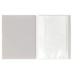 Mapa A4 Strigo, cu 30 folii de protectie - Gri