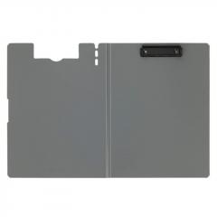 Clipboard Strigo A4, cu suport pentru pix - Gri