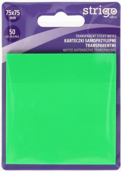 Sticky Notes Strigo - patrate, verde inchis