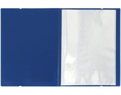 Mapa A4 Strigo, cu elastic - Albastru inchis