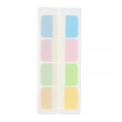 Etichete indexare autoadezive Strigo, cu rigla - Multicolor