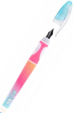 Set stilou - Strigo cerneala cu stergere, 2 rezerve si radiera - Gradient