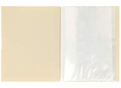 Mapa A4 Strigo, cu 20 folii de protectie - Bej