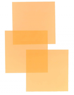 Sticky Notes Strigo - patrate, portocaliu inchis