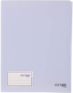 Mapa A4 Strigo, cu 20 folii de protectie - Mov