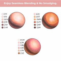 Set 24 markere - Ohuhu Kaala - Skin Tones Broad & Fine