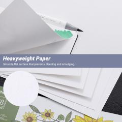 Bloc de desen pentru markere - Ohuhu Marker Pad (21 x 21 cm)