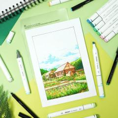 Set 80 markere - Ohuhu Oahu - Fine & Chisel