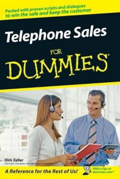 Coperta cărții Telephone Sales For Dummies