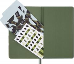 Carnet - Moleskine Year of the Snake - Hardcover, Large, Ruled - Snake Leaves