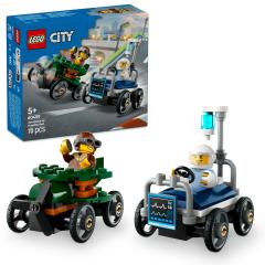 LEGO City - Pachet de curse Avion vs. Pat de spital (60459)