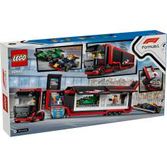 LEGO City - Camion F1 cu masinile F1 RB20 si AMR24 (60445)