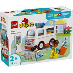 LEGO Duplo - Ambulanta si sofer (10447)