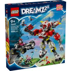 LEGO DREAMZzz - Robotul tigru al lui Cooper si masina Hot Rod a lui Zero (71497)
