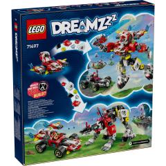 LEGO DREAMZzz - Robotul tigru al lui Cooper si masina Hot Rod a lui Zero (71497)