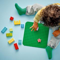 LEGO Duplo - Placa de constructie verde (10460)