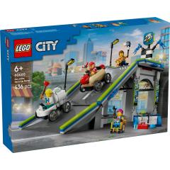 LEGO City - Fara limite: Rampa pentru curse de masini (60460)