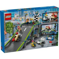 LEGO City - Fara limite: Rampa pentru curse de masini (60460)