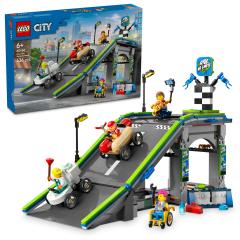 LEGO City - Fara limite: Rampa pentru curse de masini (60460)