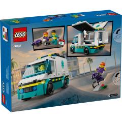 LEGO City - Ambulanta de urgente (60451)