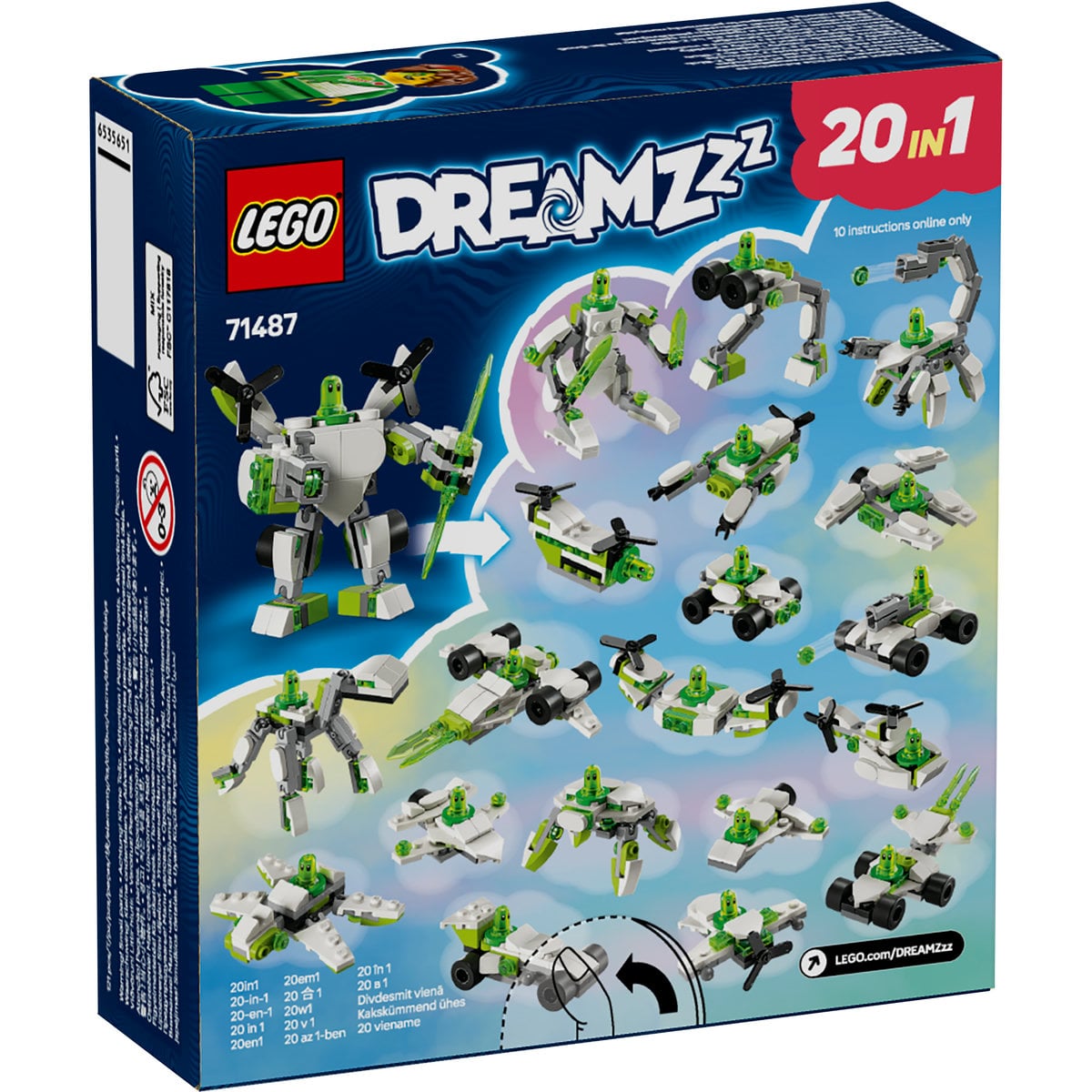 LEGO DREAMZzz – Aventurile cu roboti si vehicule ale lui Z-Blob