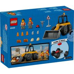 LEGO City - Incarcator pe roti galben pentru constructii (60450)