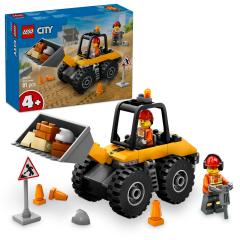LEGO City - Incarcator pe roti galben pentru constructii (60450)