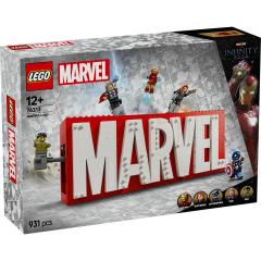 LEGO Marvel Super Heroes - Sigla si minifigurine MARVEL (76313)