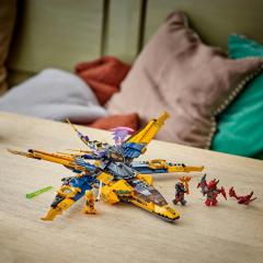 LEGO Ninjago - Superavionul cu reactie al lui Ras si Arin (71833)