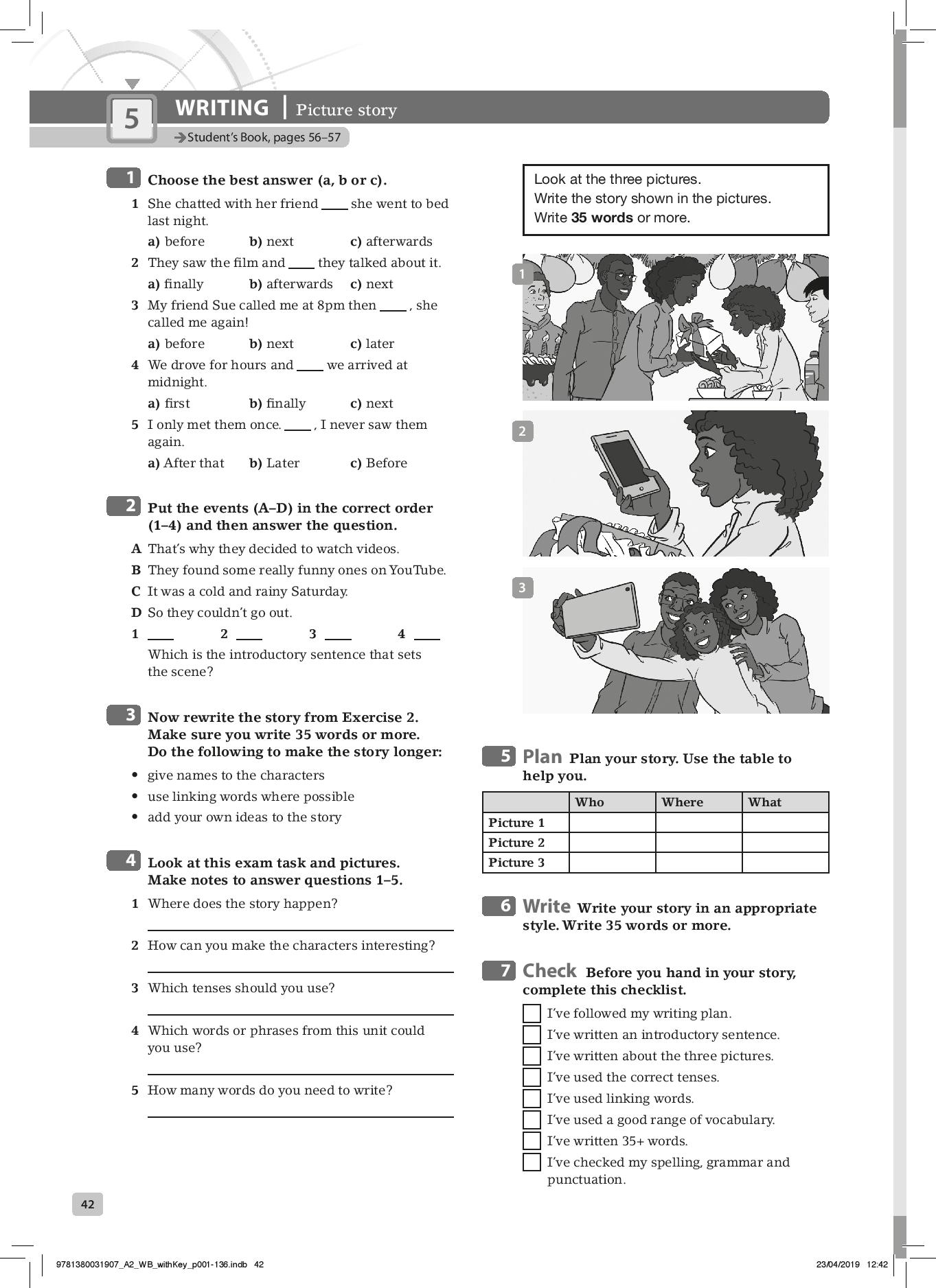 Optimise A2 Workbook with answer key - Jeremy Bowell