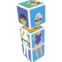 Jucarie - Geomag Cuburi Magnetice Sports