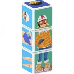 Jucarie - Geomag Cuburi Magnetice Sports