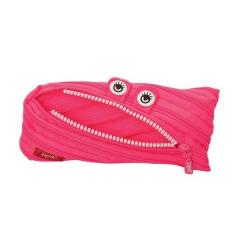 Penar cu fermoar - Talking Monstar Jumbo - roz 