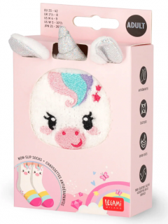 Sosete antiaderente adulti - Unicorn